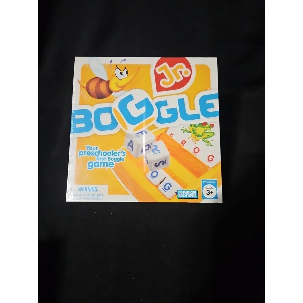 Boggle Jr Educational Preschool Words Game Parker‎ Brothers Factory Sealed